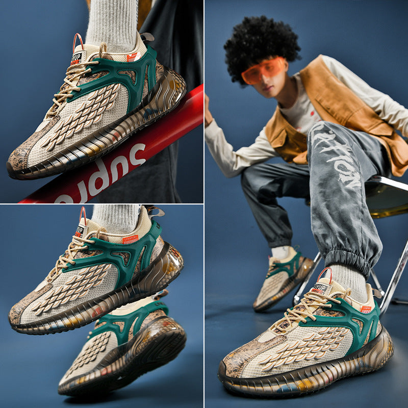 Zapatos De Marea Nacional De Coco Para Hombre, Otoño E Invierno, Estilo Nacional, Ocio, 2021, Nuevos Zapatos Para Correr