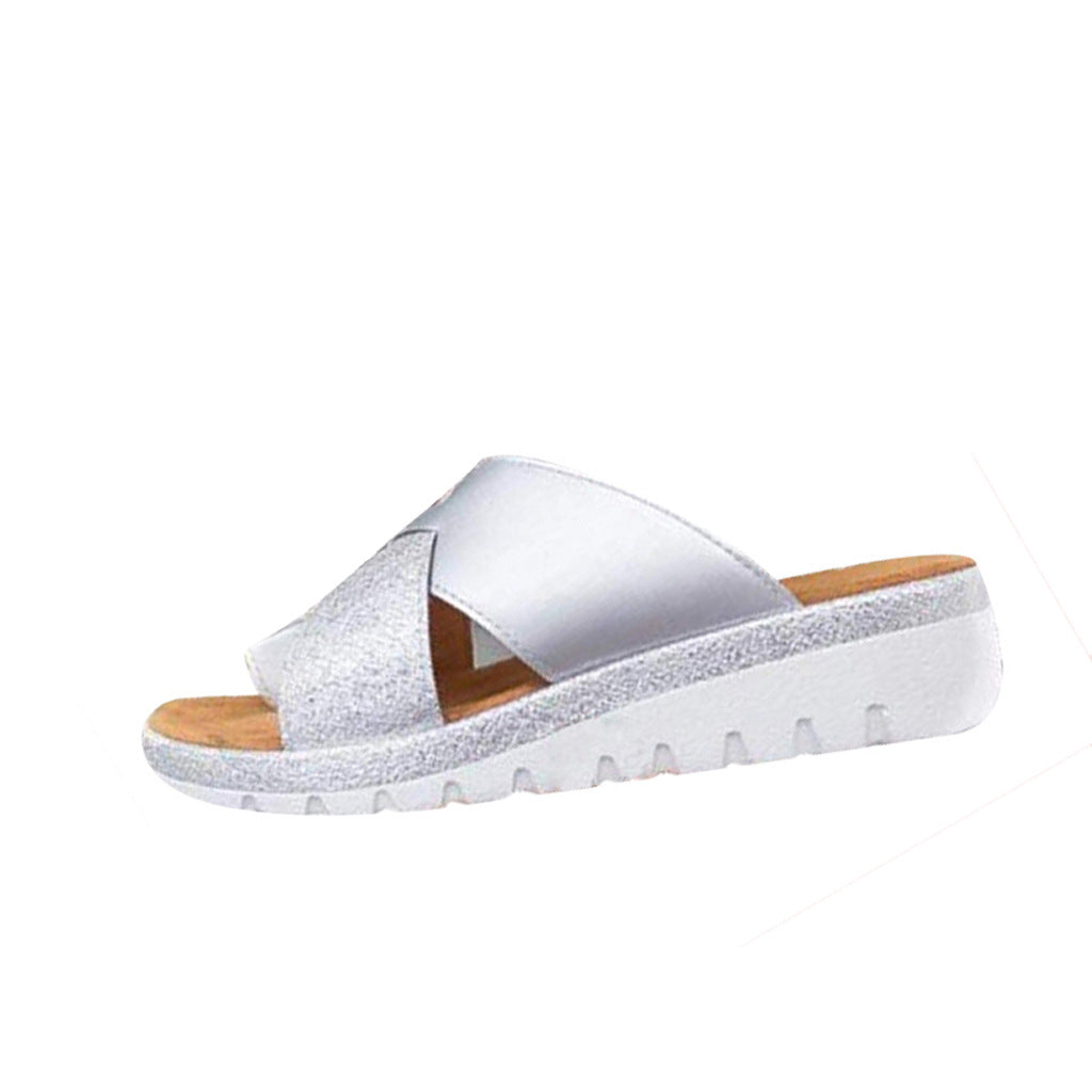 Sandalias De Fondo Suave De Verano