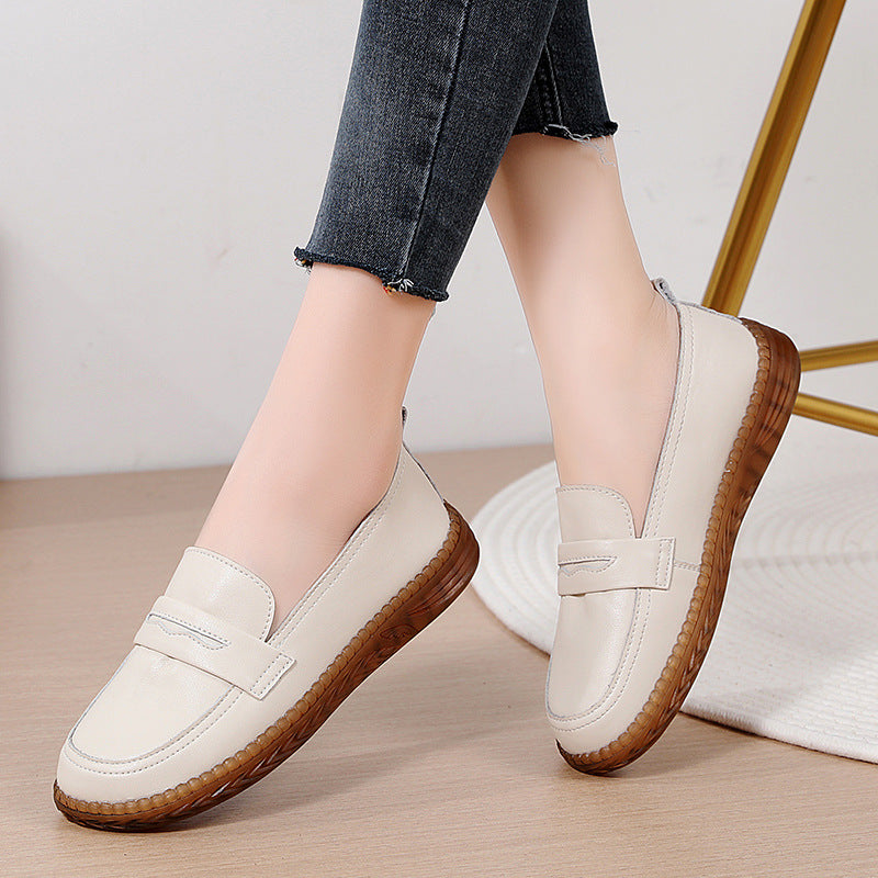 [W-Zapato] 2023 Zapatos Casuales Para Mujeres Con Cara Suave Y Zapatos Individuales Para Viajeros