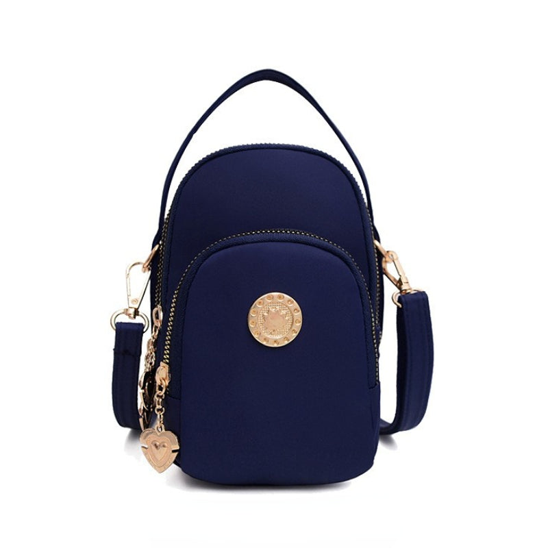 [W-Bolso] Bolso Pequeño De Tela, Bolso De Mano De Cien Torres, Bolso De Mensajero De Un Hombro Para Mujer, Bolso Pequeño Informal