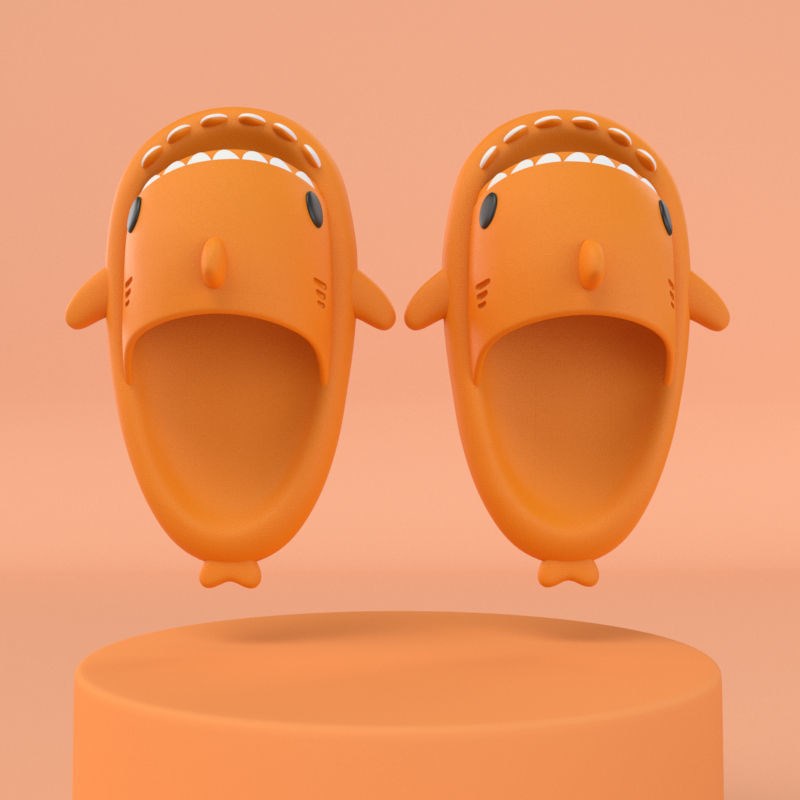 Preciosas Pantuflas De Verano Con Forma De Tiburón