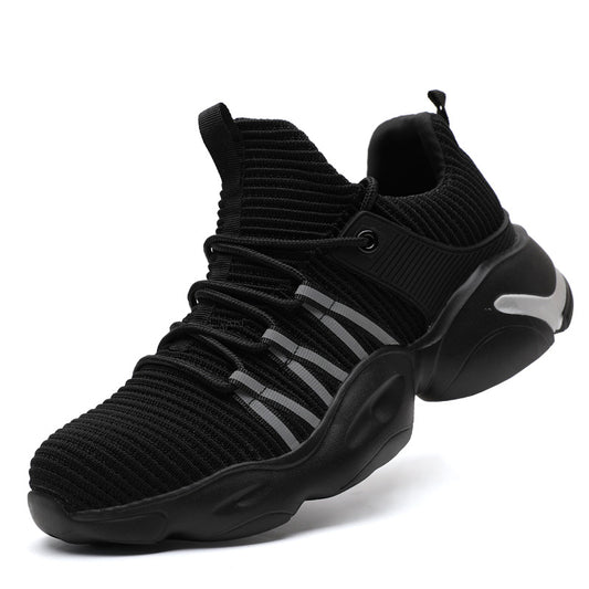 Zapatos De Seguridad Unisex, Botas Reflectantes Para Hombre, Botas De Seguridad Para El Trabajo, Botas De Trabajo Transpirables, Zapatos De Trabajo Antigolpes Con Punta De Acero