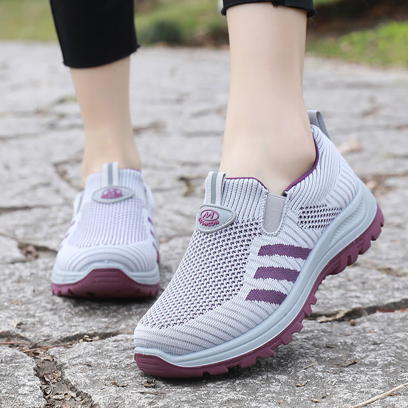 [W-Zapato] Zapatos Deportivos Casuales Zapatos De Tela Antideslizantes