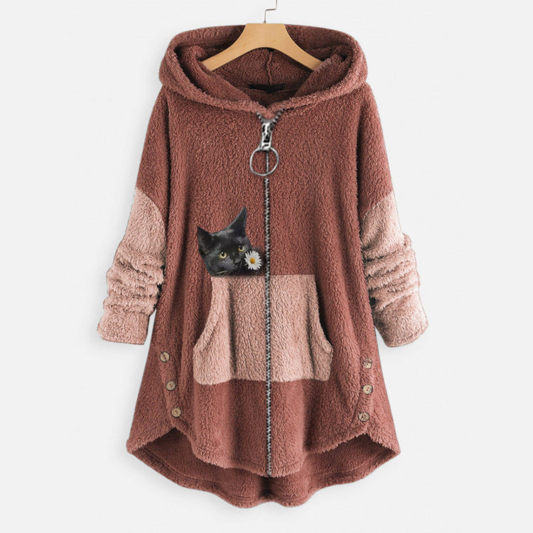 Ropa De Mujer De Talla Grande, Los Hipsters De La Calle Agregan Fertilizante Para Aumentar La Chaqueta De Mezclilla Suelta De Manga Larga Europea Y Estadounidense