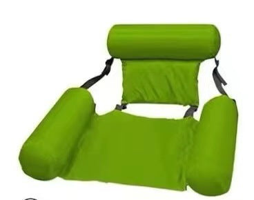 Reclinable De Agua Sillón Reclinable Inflable Hamaca De Red De Verano Plegable Respaldo Multiusos Flotante Fila Flotante Sofá Cama Flotante