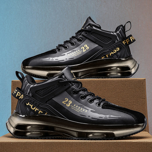 [M-Zapato] Zapatos Casuales De Hombre Con Colchón De Aire Alto De Moda