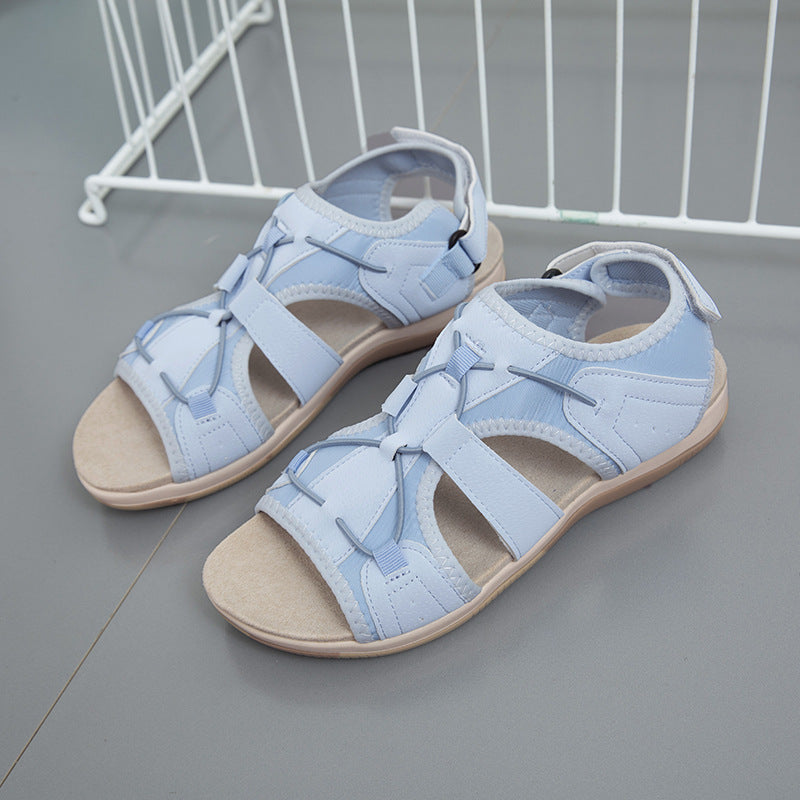 Sandalias De Ocio Transpirables De Cabeza Redonda