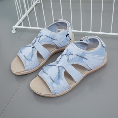 Sandalias De Ocio Transpirables De Cabeza Redonda