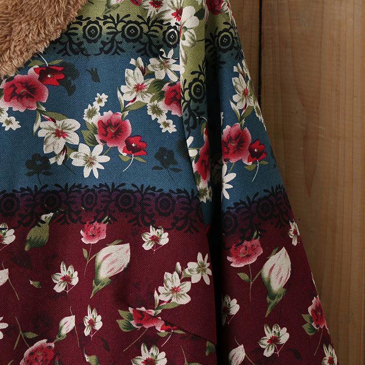 Ropa De Protección Solar Larga De Algodón Retro Estilo Nacional De Un Solo Pecho