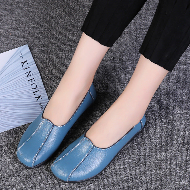 Zapatos De Cuero De Alta Calidad, Súper Suaves Y Transpirables, Antideslizantes Y Livianos