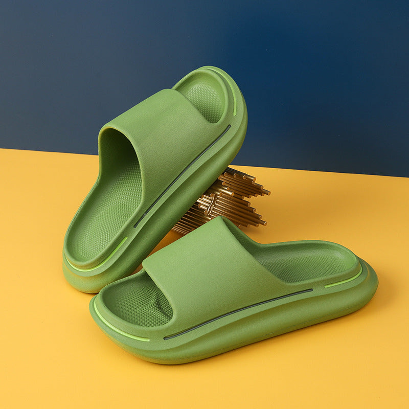 Zapatillas Resbaladizas Para Parejas Casa De Verano Interior Fondo Grueso Antideslizante