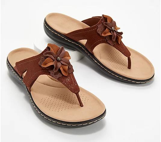 Chanclas De Decoración De Flores