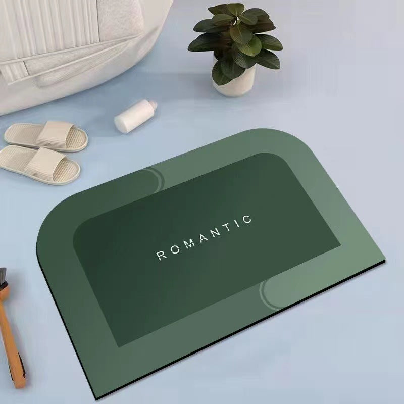Nuevo Estilo Alfombra De Barro De Diatomeas Inodoro Baño Cocina Puerta Estera De La Puerta Estera Absorbente De Secado Rápido