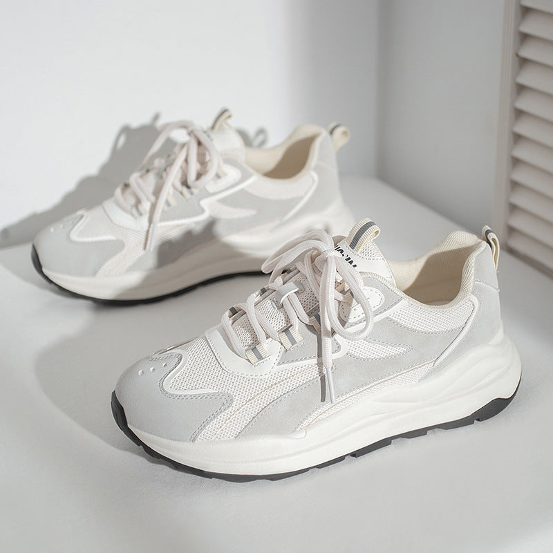 [W-Zapato] Zapatillas Deportivas Simples, Resistentes Al Desgaste Y De Aumento De Altura