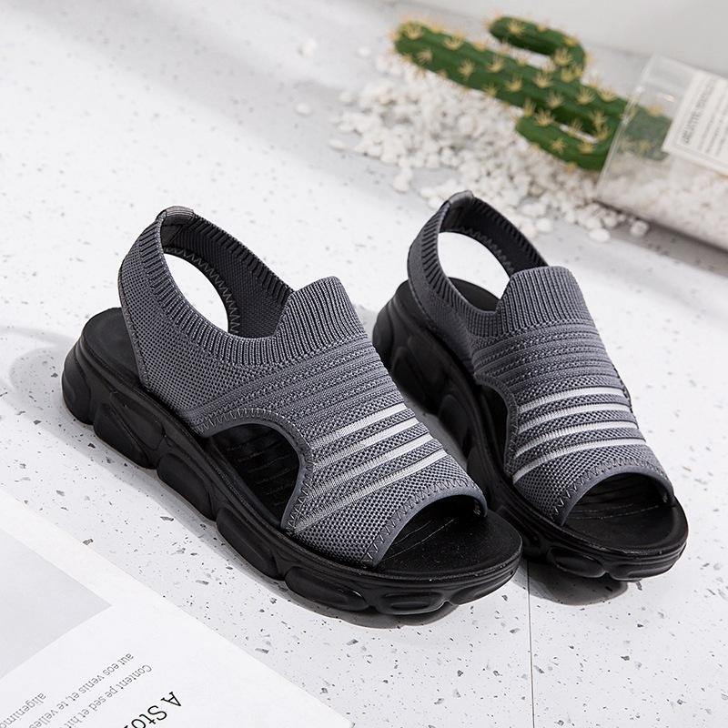 Zapatos de playa con suela blanda y malla voladora de nuevo estilo - MXbueno