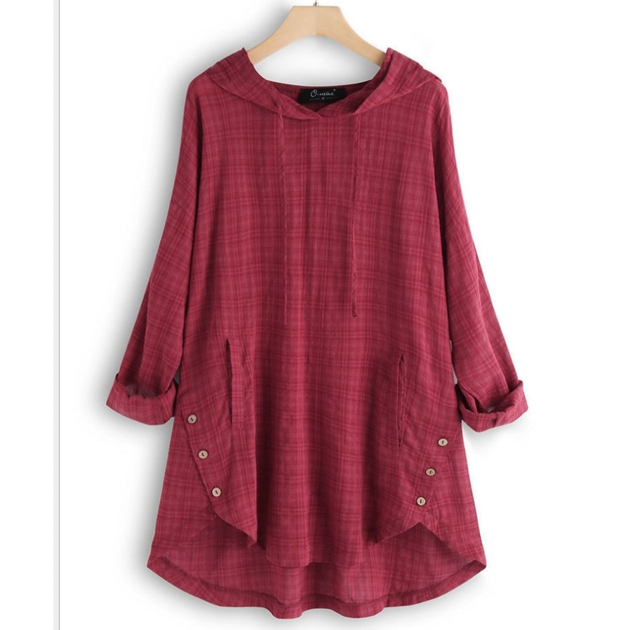 Top De Mujer Corsé Casual Con Botón De Lino