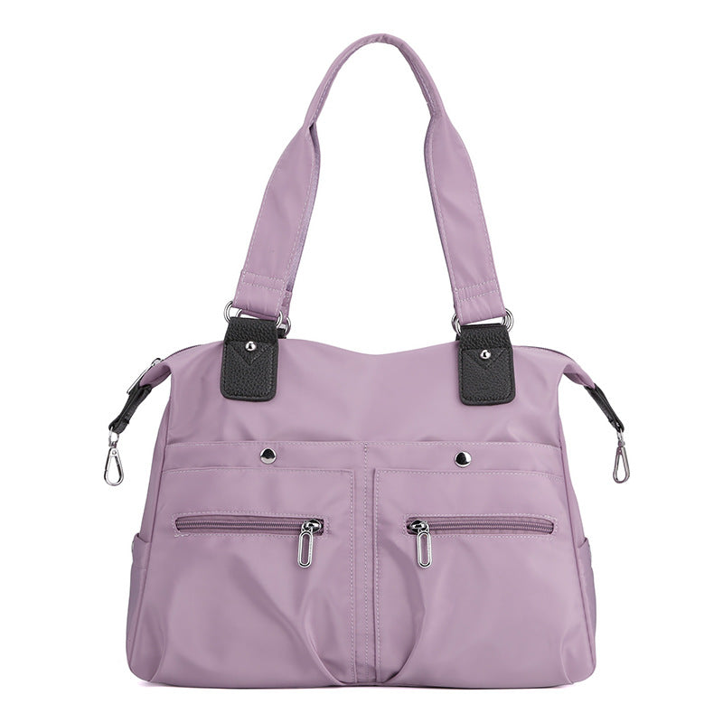 [W-Bolso] Conocimiento De Embarque A Mano Impermeable Bolso De Mamá Tote