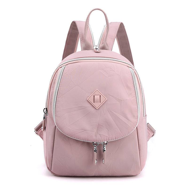 [W-Bolso] Bolso De Mujer De Tela De Nailon, Mochila Informal Para Mujer