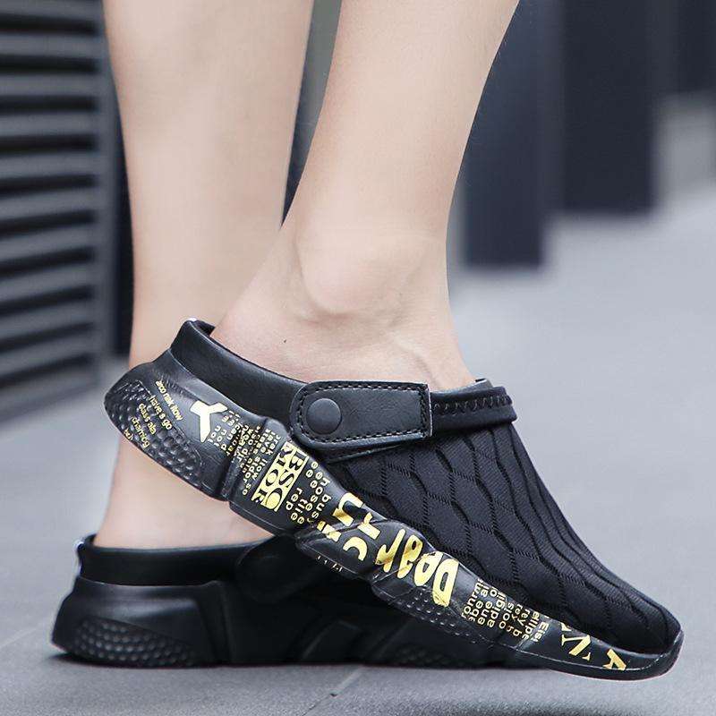 NUEVOS ZAPATOS DE PLAYA PEREZOSOS ZAPATILLAS TRANSPIRABLES SANDALIAS DE DOBLE USO