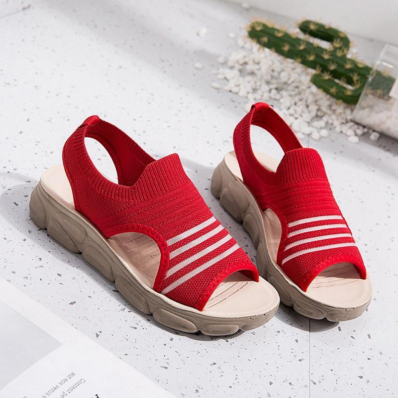 Zapatos de playa con suela blanda y malla voladora de nuevo estilo - MXbueno