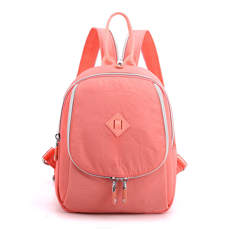 [W-Bolso] Bolso De Mujer De Tela De Nailon, Mochila Informal Para Mujer