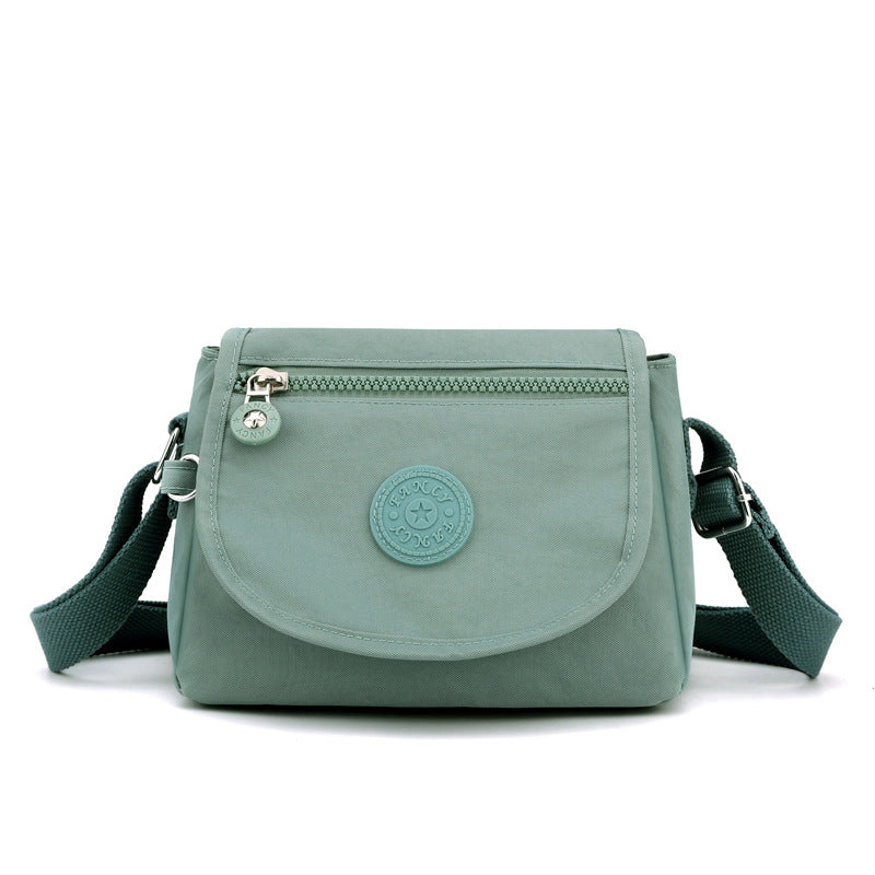 [W-Bolso] La Bolsa De Hombro De La Mujer Se Lava Con Oxford Y La Bolsa Es Simple.