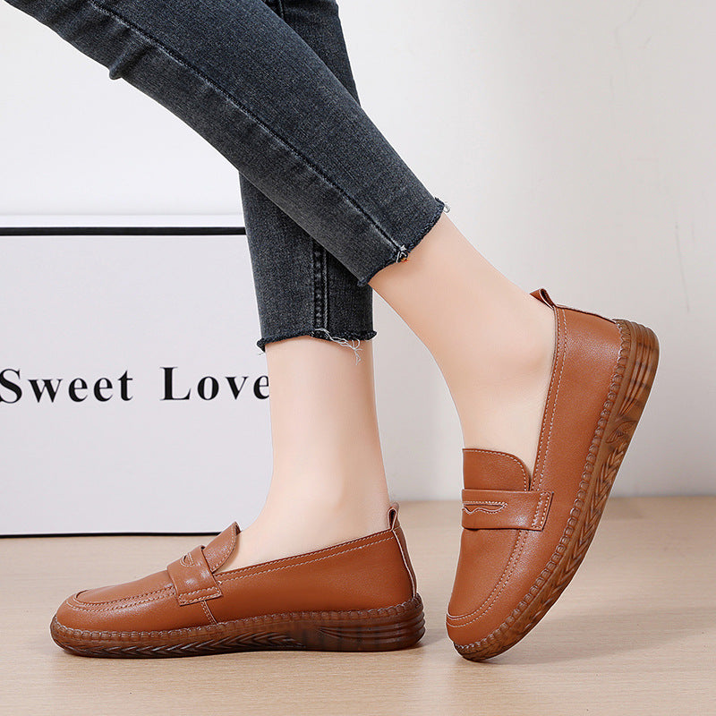 [W-Zapato] 2023 Zapatos Casuales Para Mujeres Con Cara Suave Y Zapatos Individuales Para Viajeros
