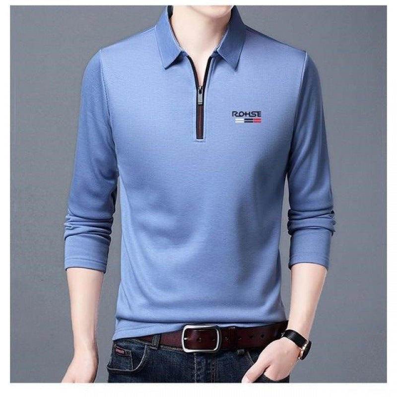 [M-Ropa] Polo Casual Con Solapa Para Hombre