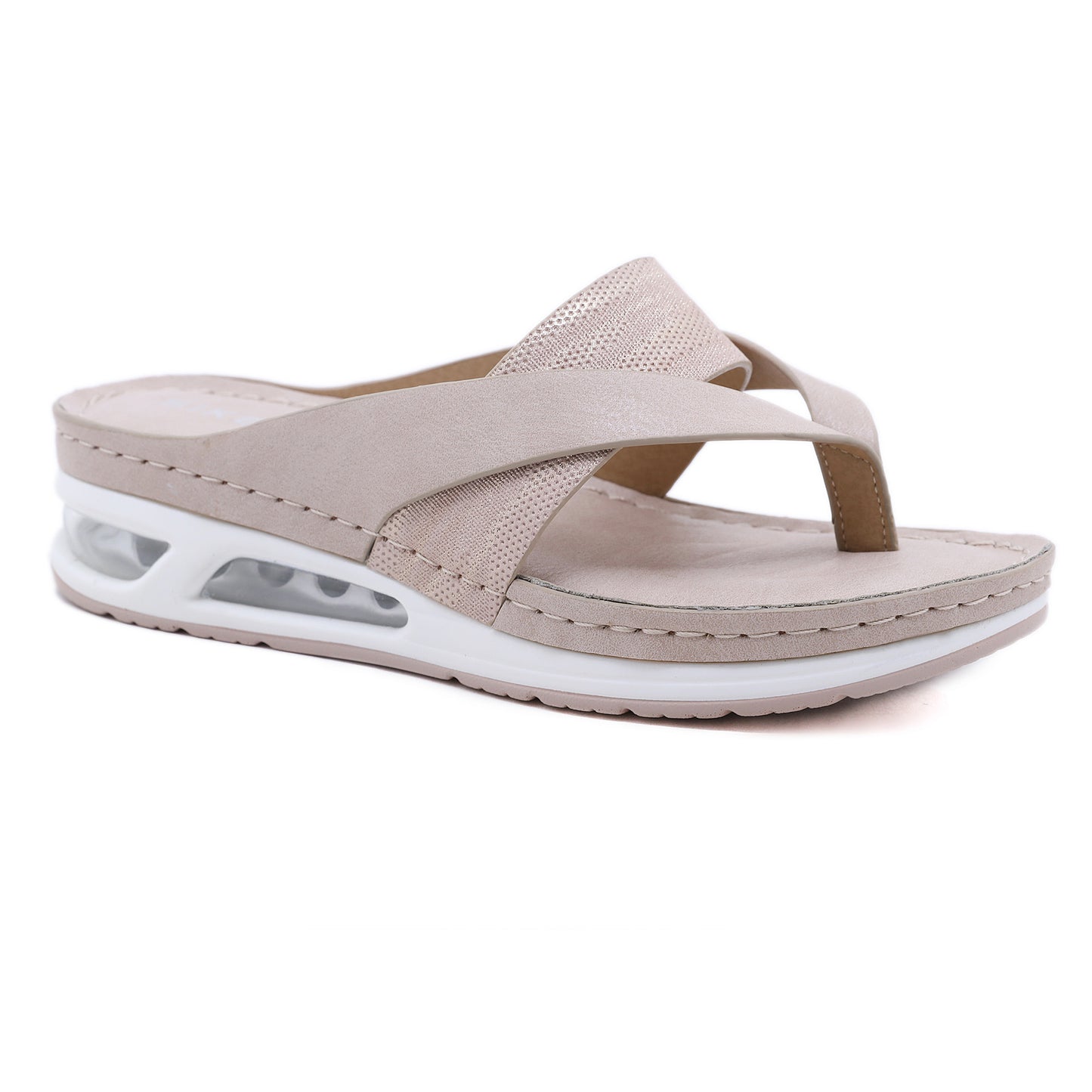 [W-Zapato] Chanclas Cómodas Con Colchón De Aire De Suela Suave Para Mujer