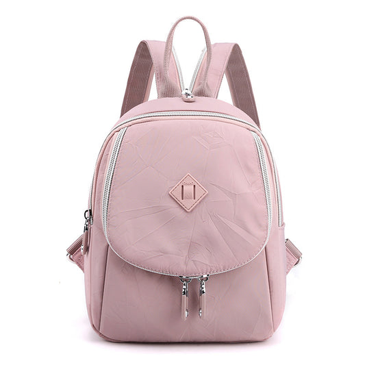 [W-Bolso] Bolso De Mujer De Tela De Nailon, Mochila Informal Para Mujer