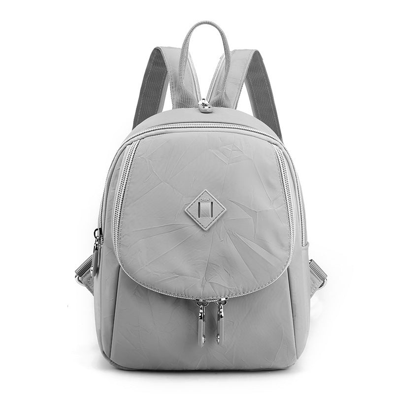 [W-Bolso] Bolso De Mujer De Tela De Nailon, Mochila Informal Para Mujer