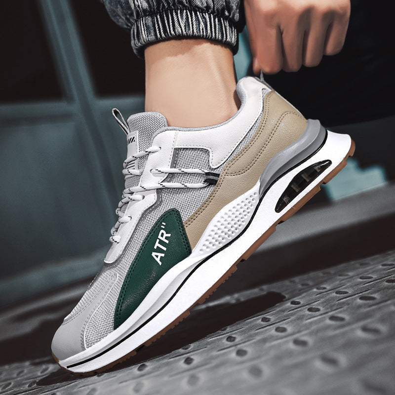 [M-Zapato] Versátil Malla De Ocio Correr Cojín De Aire Suela Suave