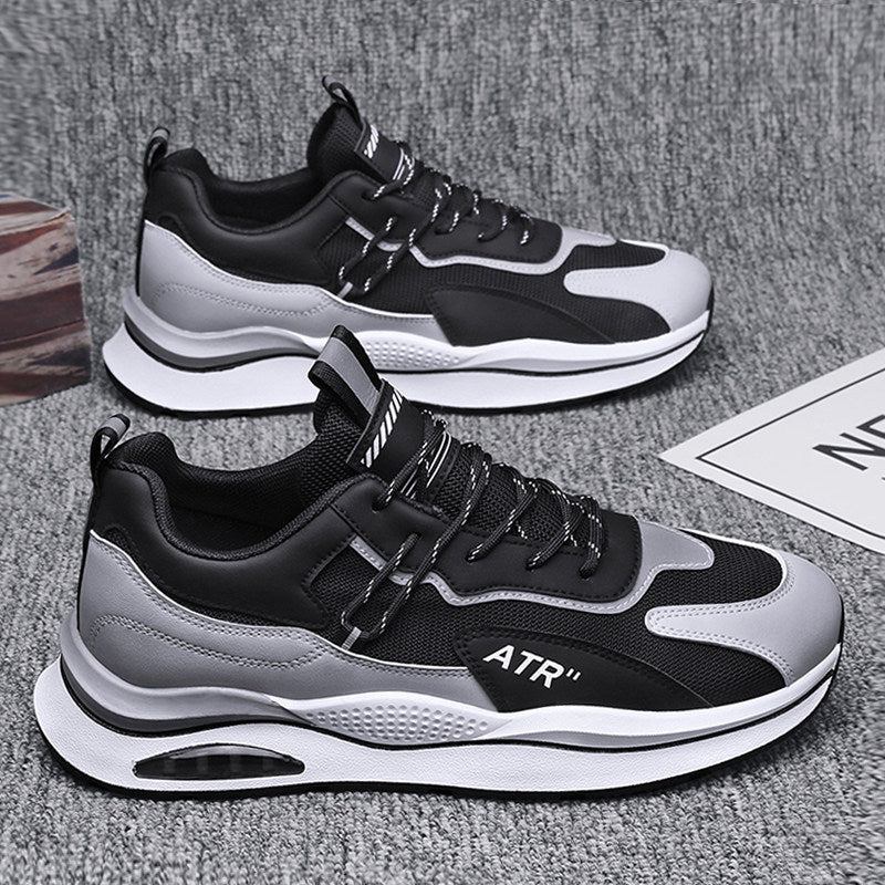 [M-Zapato] Versátil Malla De Ocio Correr Cojín De Aire Suela Suave