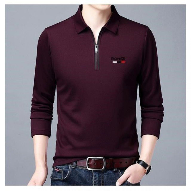 [M-Ropa] Polo Casual Con Solapa Para Hombre