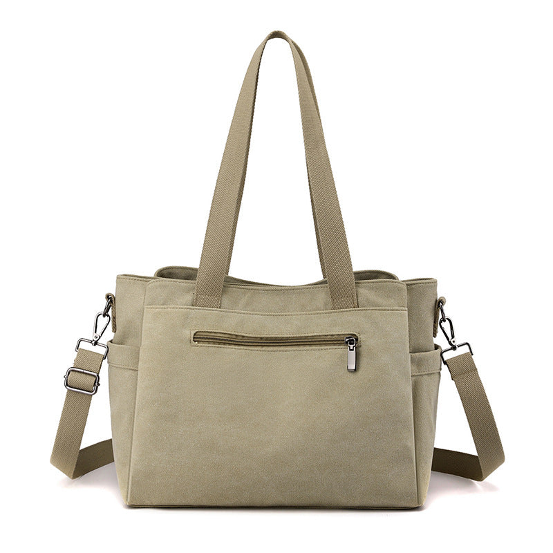 [W-Bolso] 2022 Nuevo Bolso De Lona Bolso De Mano De Gran Capacidad Para Mujer