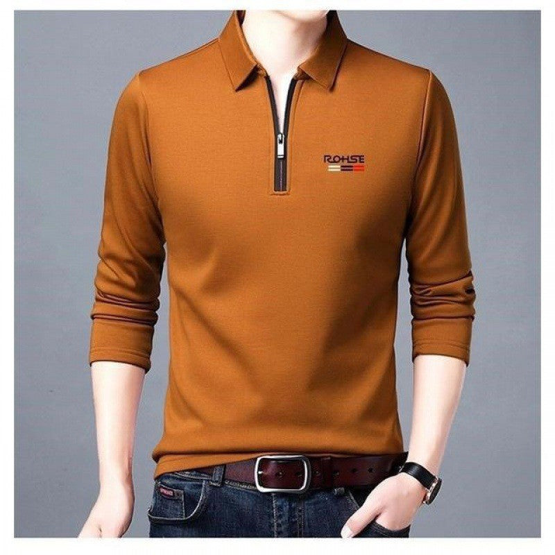 [M-Ropa] Polo Casual Con Solapa Para Hombre