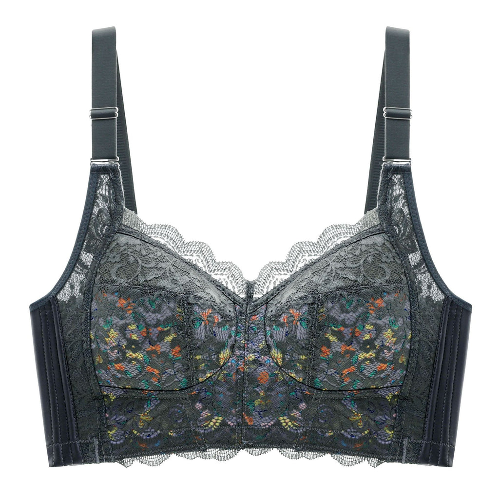 [W-Ropa Interior] Sujetador Ajustable De Encaje Sin Borde