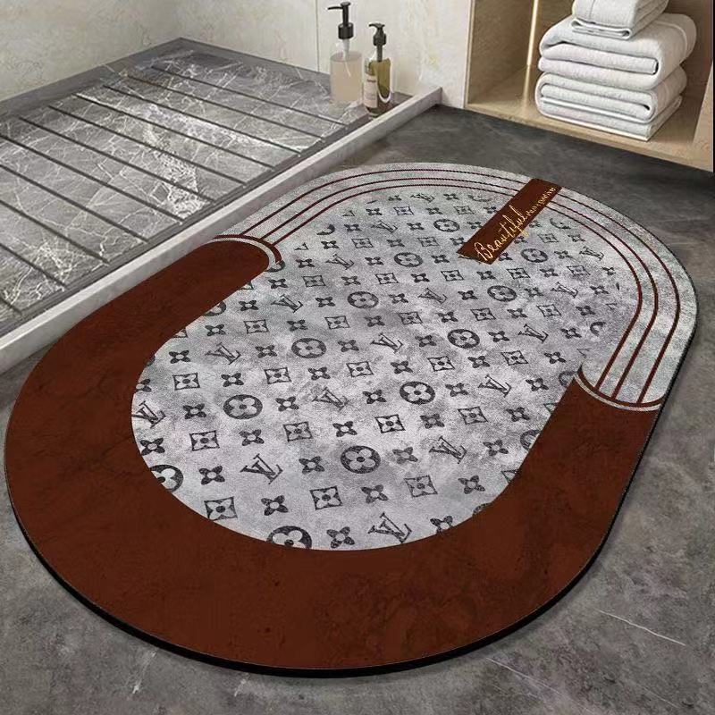 Nuevo Estilo Alfombra De Barro De Diatomeas Inodoro Baño Cocina Puerta Estera De La Puerta Estera Absorbente De Secado Rápido