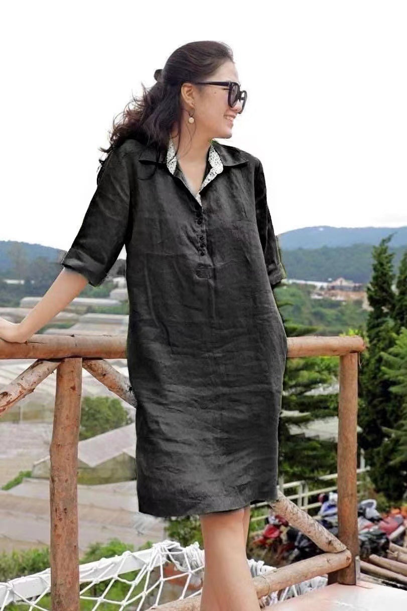 Vestido De Color Sólido