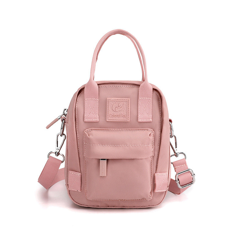 [W-Bolso] Bolsa De Mensajero De Moda Personalidad Bolsa De Teléfono Móvil Simple