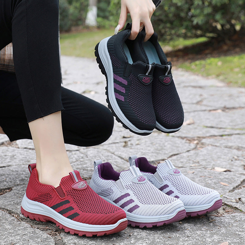 [W-Zapato] Zapatos Deportivos Casuales Zapatos De Tela Antideslizantes