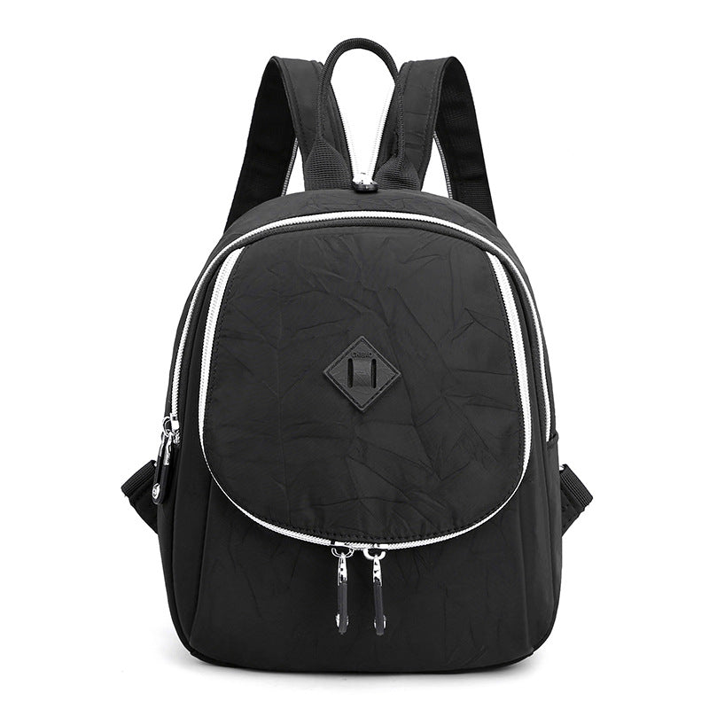 [W-Bolso] Bolso De Mujer De Tela De Nailon, Mochila Informal Para Mujer