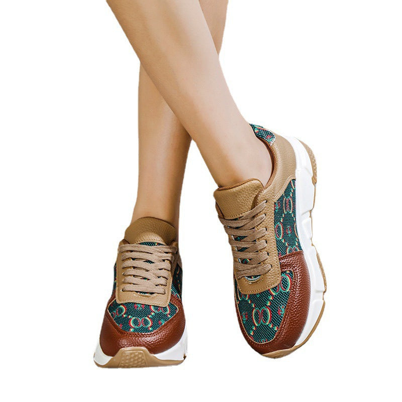 [W-Zapato] Zapatillas De Encaje De Gran Tamaño