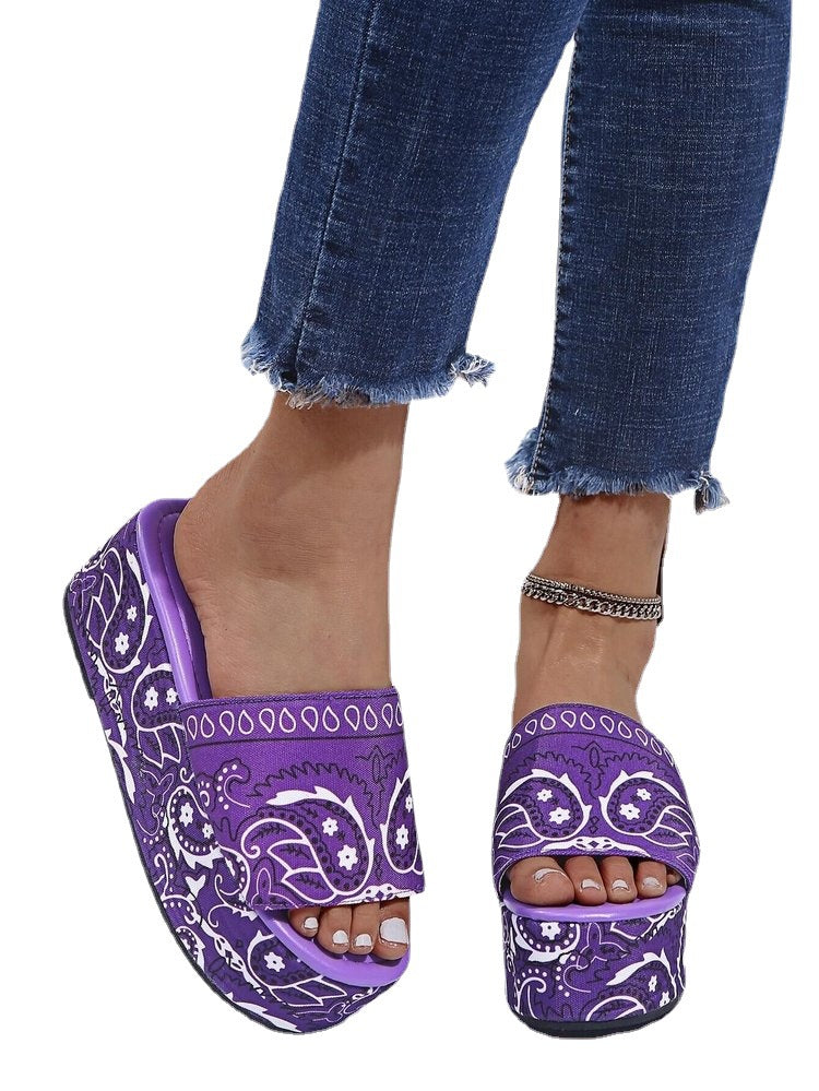 [W-Zapato] 2022 Verano Nuevo Cómodo Fondo Plano Punta Abierta