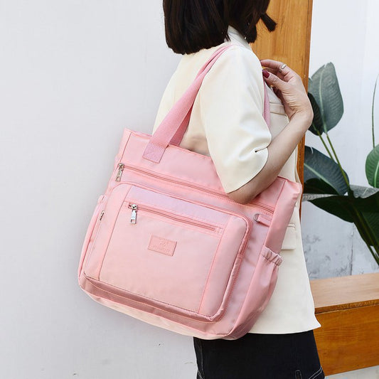 Bolso Multifuncional De Moda, De Gran Capacidad, Impermeable Y Usable, Adecuado Para Salir