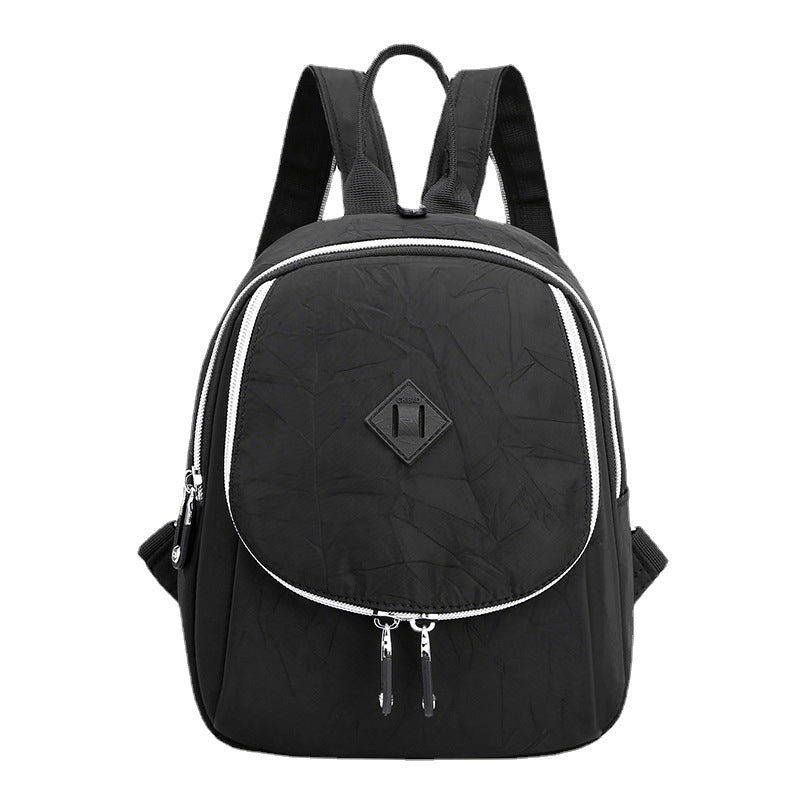 [W-Bolso] Bolso De Mujer De Tela De Nailon, Mochila Informal Para Mujer