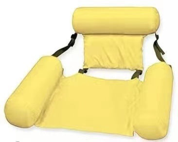 Reclinable De Agua Sillón Reclinable Inflable Hamaca De Red De Verano Plegable Respaldo Multiusos Flotante Fila Flotante Sofá Cama Flotante