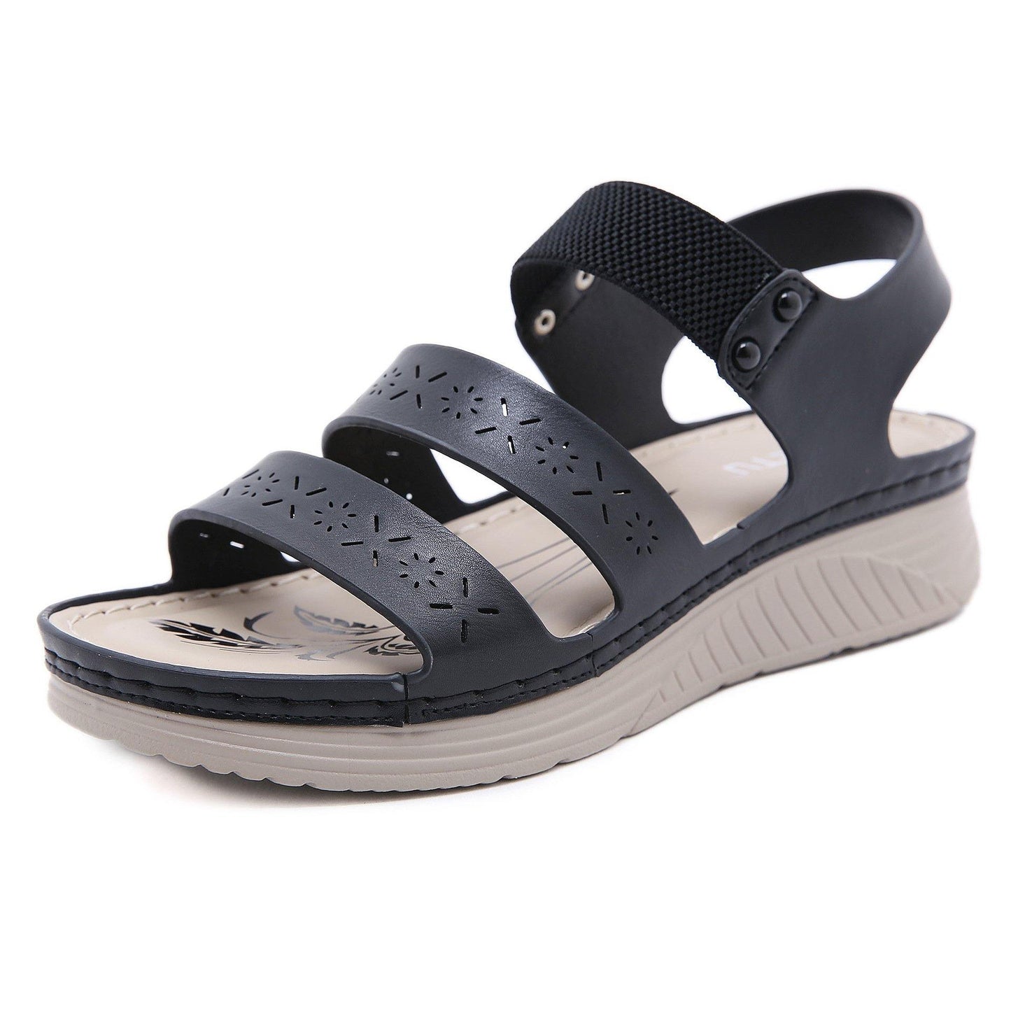 Sandalias Casuales De Talla Grande Para Mujer - MXbueno