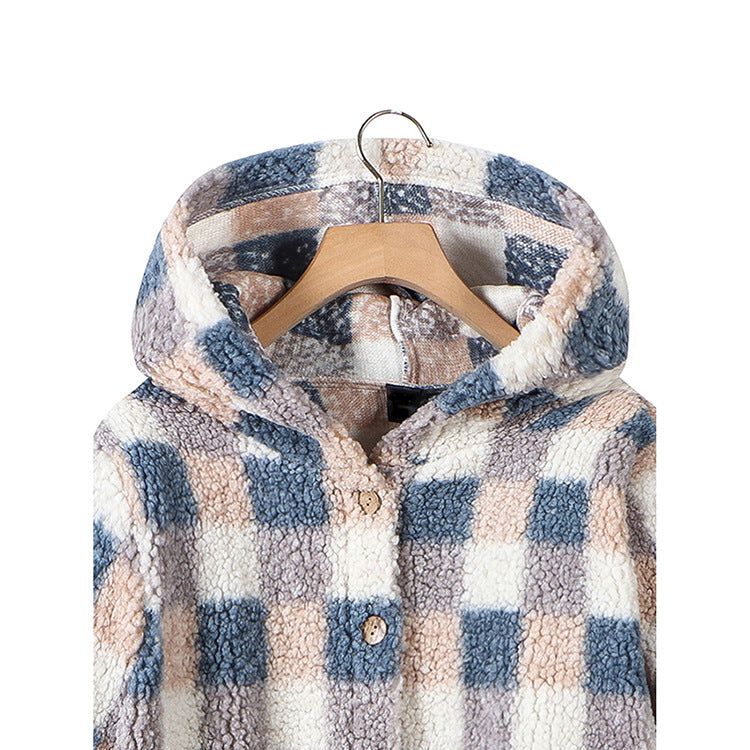 Cortavientos Fino De Algodón Modal De Polar De Doble Cara Con Capucha Larga