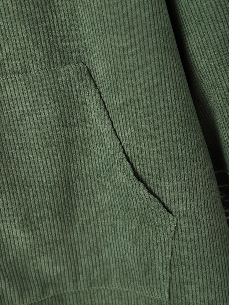 Cárdigan Con Capucha Verde 2021 Otoño Algodón Temperamento Tejido A Rayas Chaqueta Estampada Commuter